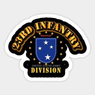 Army - 23rd Infantry Division -  Americal Division Sticker